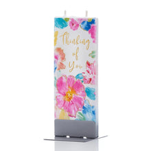 Load image into Gallery viewer, Flat Handmade Candle- Thinking of You Floral Print