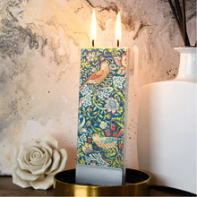 Load image into Gallery viewer, Flat Handmade Candle-William Morris - Strawberry Theif