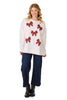 Tartan Bow Sparkle One Size Sweatshirt