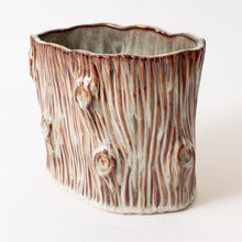 Load image into Gallery viewer, Planter - Faux Tree Stump