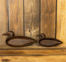 Load image into Gallery viewer, Midnight Mallard Accent Tray, 2 size options