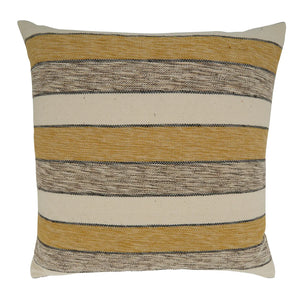 Throw Pillow with Striped Design