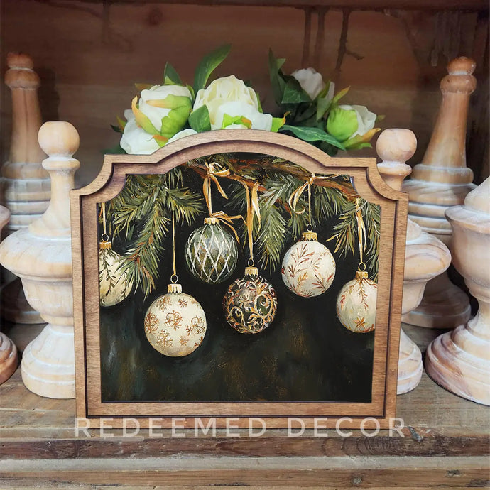 Provincial Ornaments Framed Art