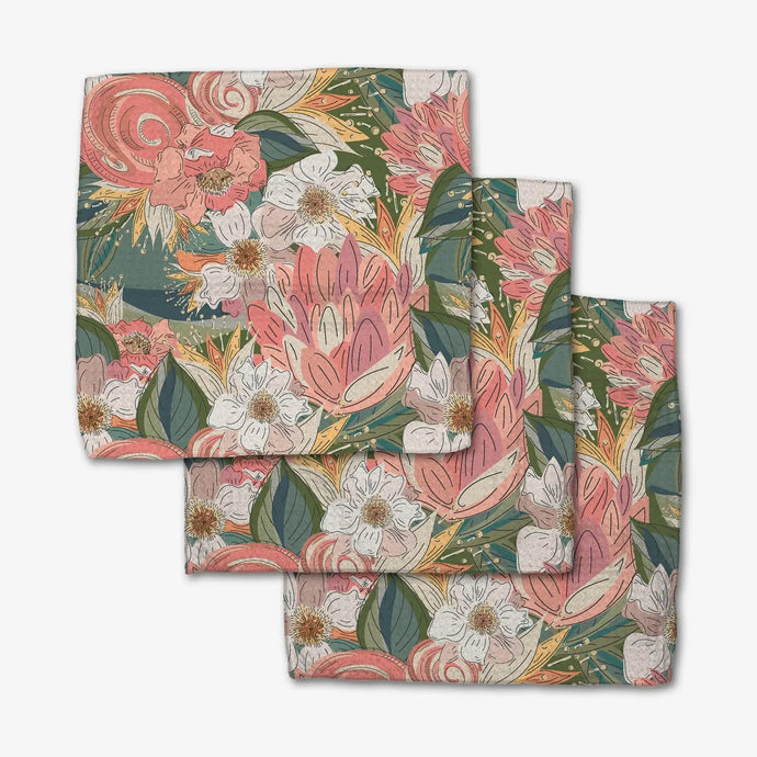 Flower Explosion Dishcloth Set