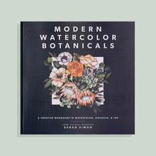 Load image into Gallery viewer, A How-To Watercolor Book: Modern Watercolor Botanicals