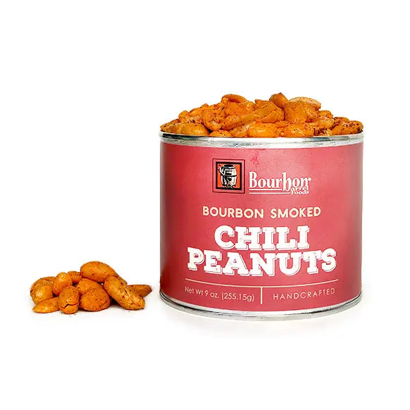 Bourbon Smoked Chili Peanuts