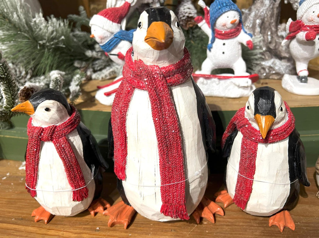 PENGUIN W/ RED SCARF, 3 style options