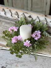 Load image into Gallery viewer, Bygone Blush Candle Ring | 16"