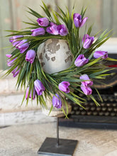 Load image into Gallery viewer, Teeny Tiny Tulip Candle Ring | 10" | Lilac
