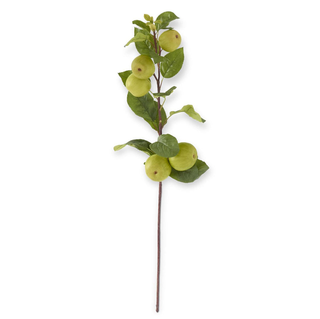 34 Inch Green Apple Branch