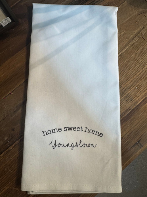 Youngstown Home Sweet Home Tea Towel