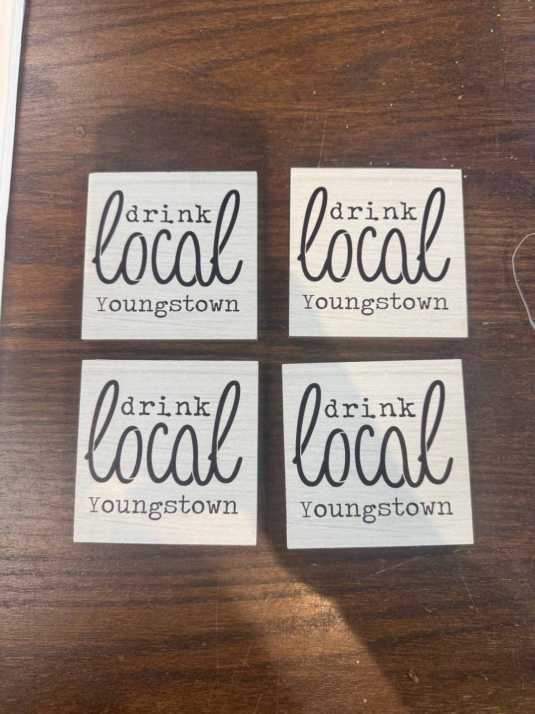 Youngstown Drink Local Coaster Set