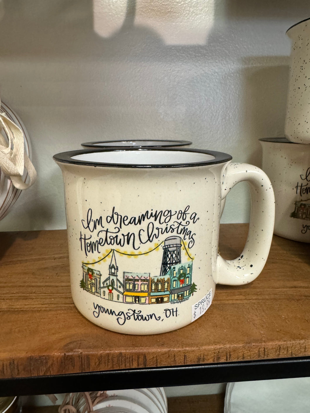 I'm Dreaming of A Hometown Christmas Youngstown Mug