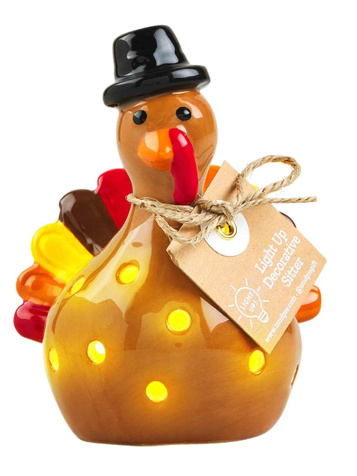 LIGHT-UP TURKEY SITTER