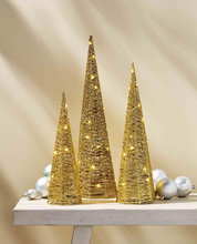 Load image into Gallery viewer, LIGHT-UP GLITTER TREE (3 sizes)