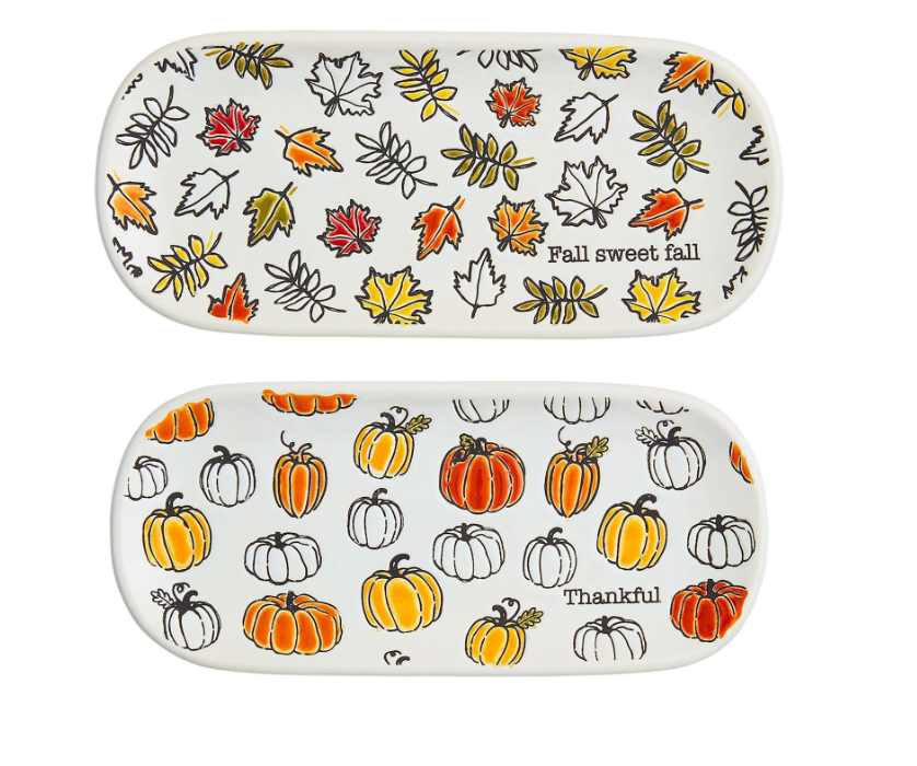 THANKSGIVING PATTERN EVERYTHING DISHES ( 2 Styles)