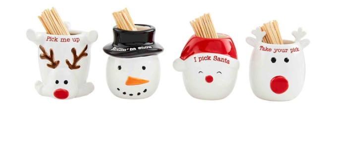 TOOTHPICK HOLDER SETS ( 4 Styles)