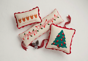 LIGHT-UP CHRISTMAS PILLOWS ( 2 Styles)