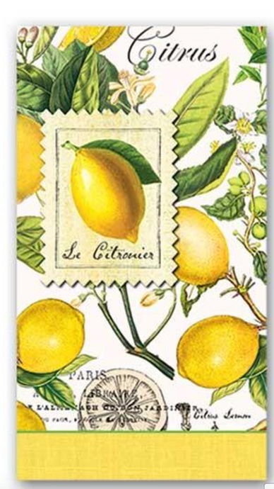 Lemon Basil Hostess Napkin