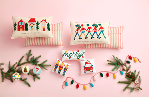 NUTCRACKER & CHRISTMAS VILLAGE PILLOWS (2 Styles)