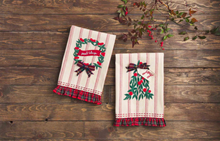 Load image into Gallery viewer, VELVET APPLIQUE RUFFLE TOWELS ( 2 Styles)