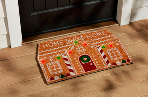 GINGERBREAD DOORMAT