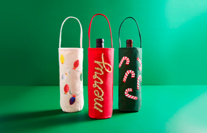 TINSEL WINE BAGS ( 3 Styles)