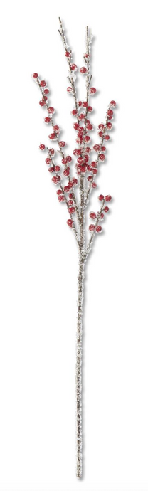 33 ICED RED BERRY STEM