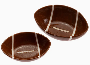 Football Condiment Ceramic Bowls (2 Sizes)