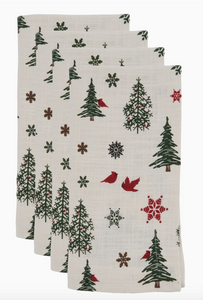 Christmas Tree Napkin