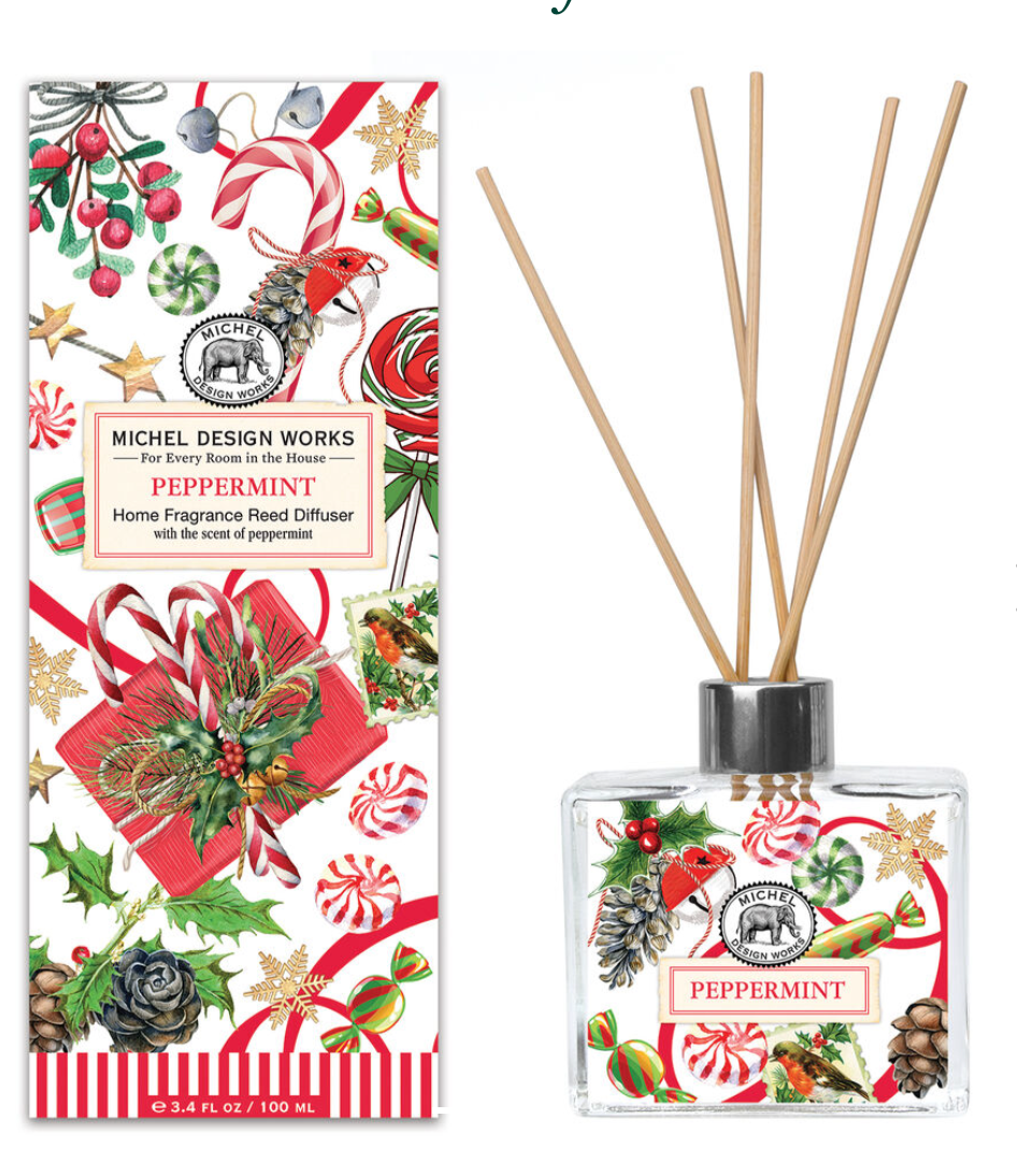 Peppermint Home Fragrance Reed Diffuser