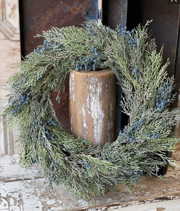 Bluestone Cedar Wreath | 24