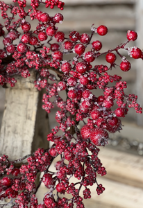 Iced Imperial Berry Candle Ring | 9"