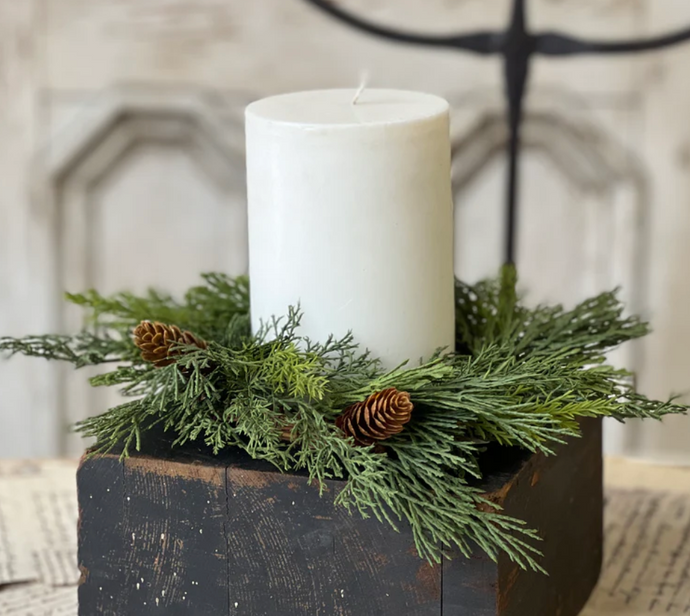 Advent Greens Candle Ring | 11