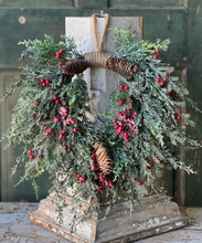 Load image into Gallery viewer, Divinity Berry Hanging Wreath | 20&quot;