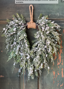 Prismatic Greens Wreath | 18"