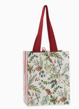 Load image into Gallery viewer, Holiday Sprigs Reusable Tote - Mini