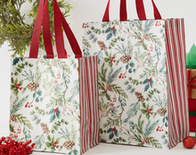 Load image into Gallery viewer, Holiday Sprigs Reusable Tote - Mini