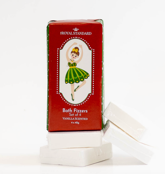 Christmas Ballerina Bath Fizzers Vanilla Scented