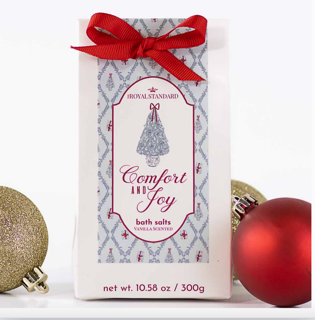 Comfort and Joy Bath Salts Vanilla Scented