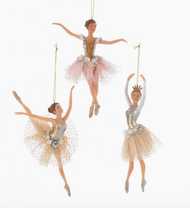 7.5"Resin Ballerina Ornament