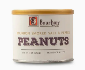 Bourbon Smoked Salt & Pepper Peanuts