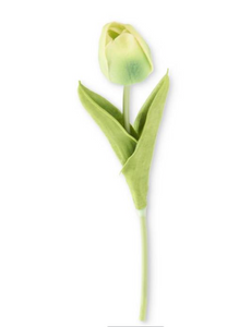 10.5 Inch Green Real Touch Tulip Stem