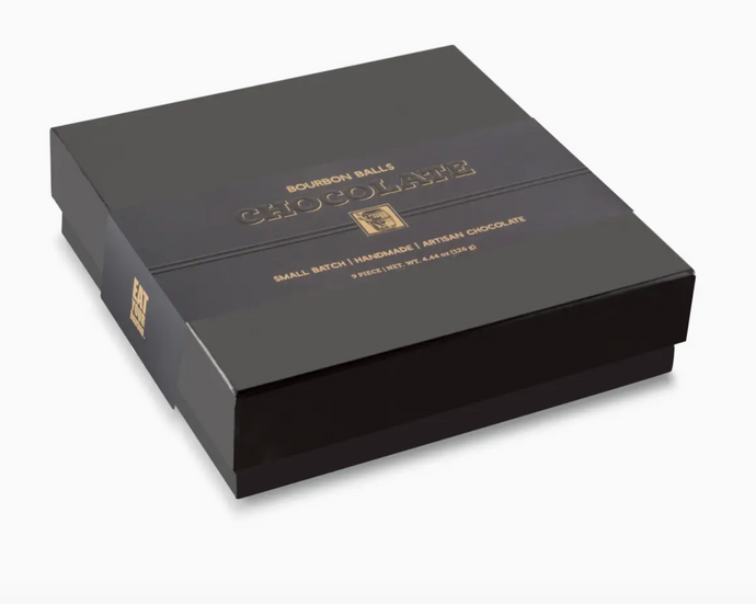 Chocolate Box - Bourbon Balls - 9 Piece