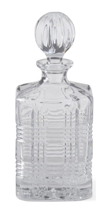 Grid Pressed Decanter