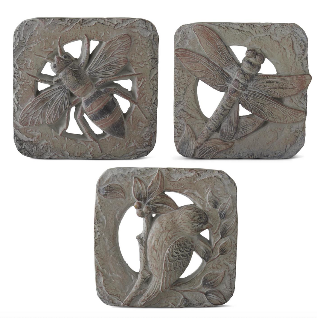 12 Inch Cement Stepping Stone (3 Styles)