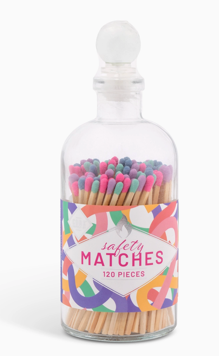 Matches in Glass Jar- pk/bu/pr