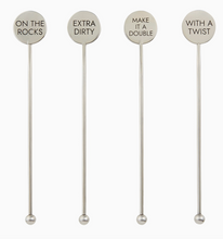 Load image into Gallery viewer, Stainless Steel Stir Sticks - Cocktails