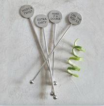 Load image into Gallery viewer, Stainless Steel Stir Sticks - Cocktails