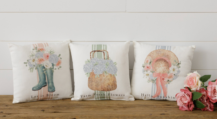 Mini Pillows - Spring Elements